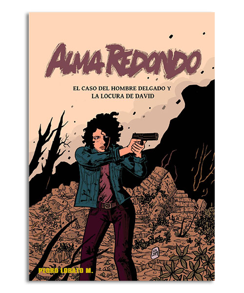 portada de la novela gráfica o cómic. Alma Redondo